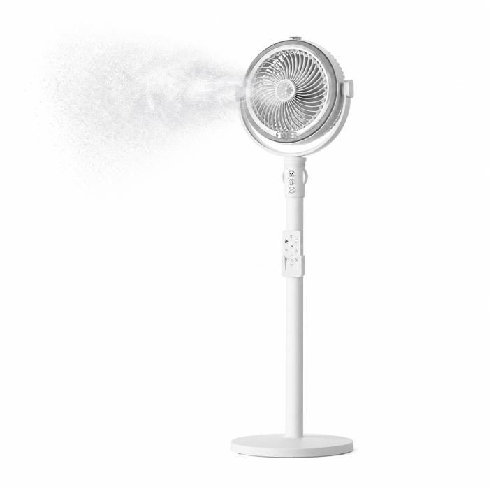 Ventilateur brumisateur dextérieur portable avec télécommande ventilateur sur pied oscillant