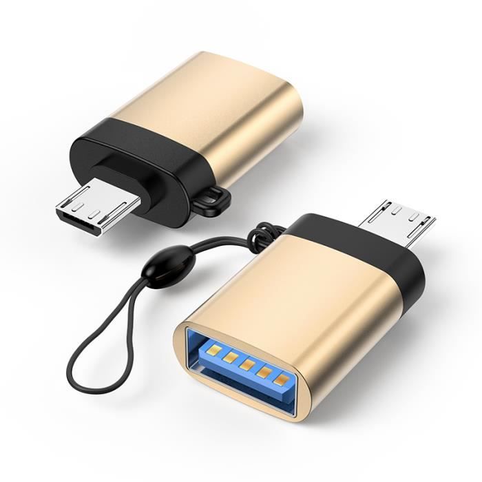 Cle USB 128 Go 3.0 pour Smartphones et Tablettes Android Type-C (OTG) (128 Go, Noir