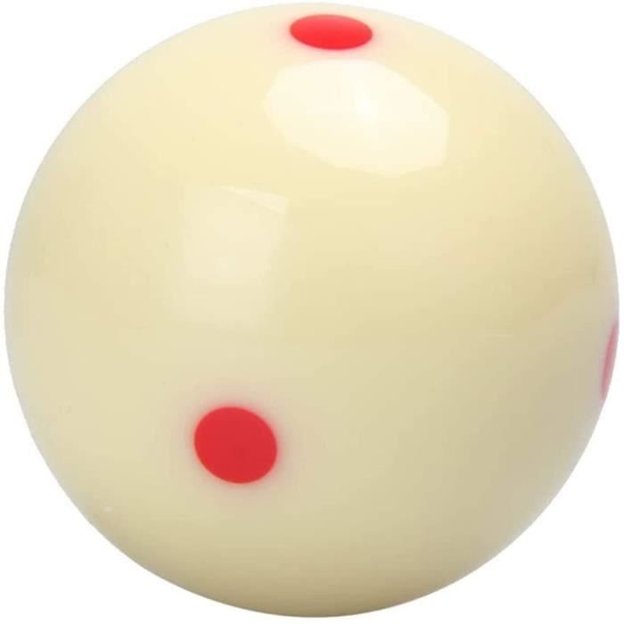 Boules De Billard Entraînement PATIKIL – Lot De 2, 57.2mm, Résine Avec Points Bleus