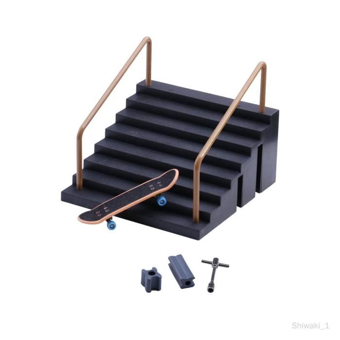 Finger Skate Ramp Park Deck Ramp Skating Board, Kids Finger Skateboard