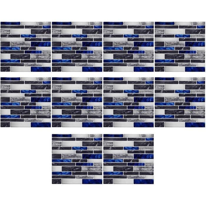 Film Autocollant Vinyle Rétro Mosaïque - Décor Mural Brillant Multicolore Pour Cuisine & Salle De Bain