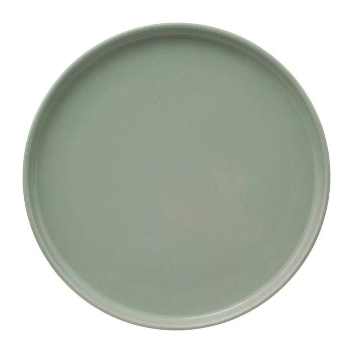 Lot de 6 Assiettes Plates Marie 26cm Vert Clair Lot de 6 Assiettes Plates Marie 26cm Vert Clair