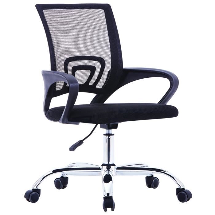 Chaise De Bureau Noir Fauteuil Professionnel Directeur President Dirigeant Entrepreneur Siege Roues Roulettes Pas Cher Achat Vente Chaise De Bureau Noir Soldes Sur Cdiscount Des Le 20 Janvier Cdiscount