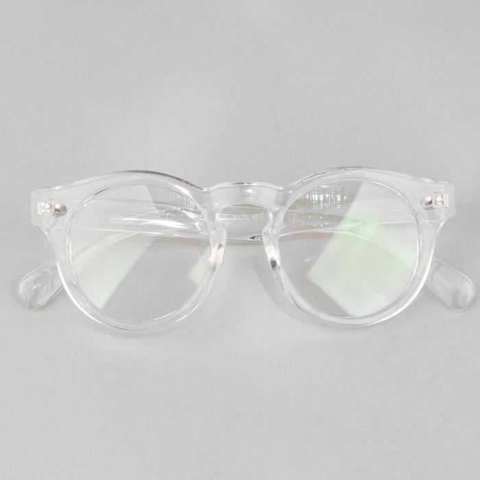 Lunette de vue plastique transparent Clearance