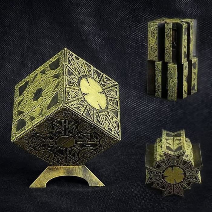 Hellraiser Puzzle Box, Boîte De Puzzle Détachable Et Rotative
