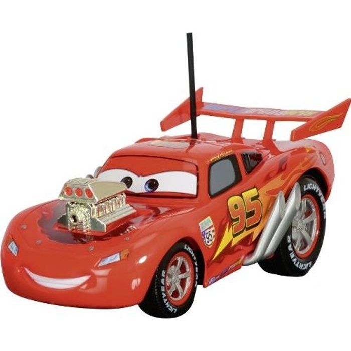 Disney Cars Flash McQueen Radiocommandé RC Single Drive Les Bagnoles Jouet  – Видео Dailymotion