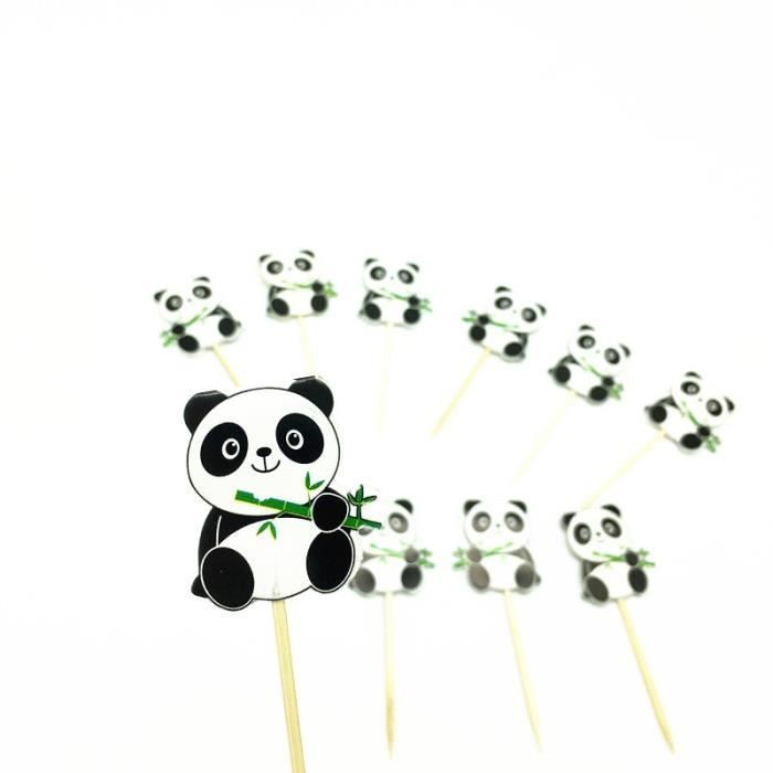 Toppers De Cupcake De Theme Panda Decorations De Fete D Anniversaire Pour Theme Panda Drapeaux De Gatea Hydgzsc Achat Vente Figurine Decor Gateau Soldes Sur Cdiscount Des Le Janvier Cdiscount