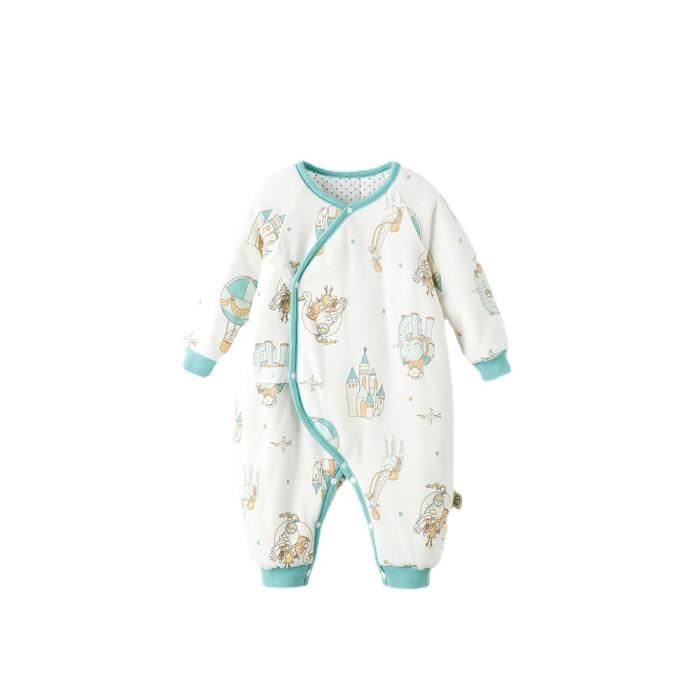 Vêtement Bébé Flanelle Grenouillère Bébé Unisexe Pyjama Chaud Animal De La Ferme - Costume Poulet Halloween Pour Nourrissons 2-36 Mois