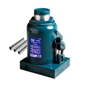 Cric Bouteille Hydraulique 5 Tonnes - Hauteur 18-34cm, Portable, Pour Voiture Et BTP