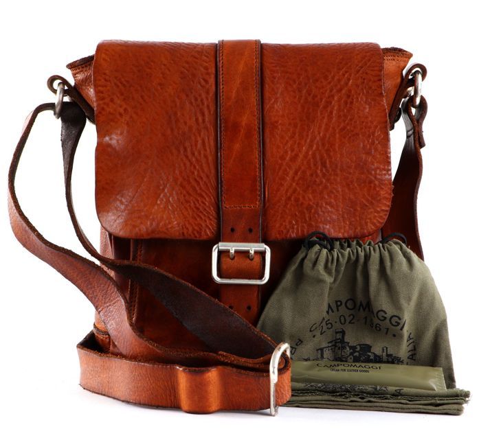 Sac Bandoulière PICARD Safari Crossbody Cognac - Neuf Avec étiquette, Polyuréthane, Ajustable
