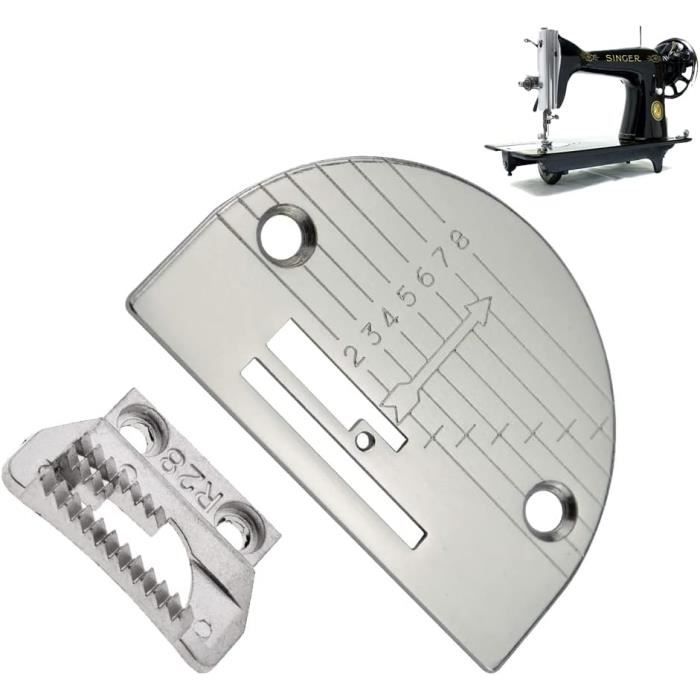La Canilla Plaque D'Aiguilles Compatible Singer, Silvercrest, Pfaff – Accessoire Surjeteuse & Overlock (Voir Modèles Compatibles)