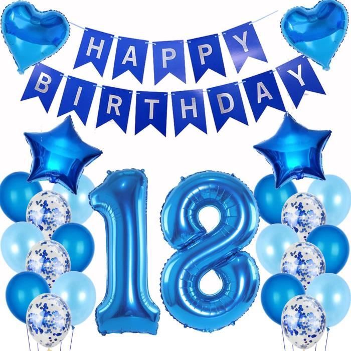 ballon-18-ans-anniversaire-garcon-bleu-decoration-anniversaire-garcon