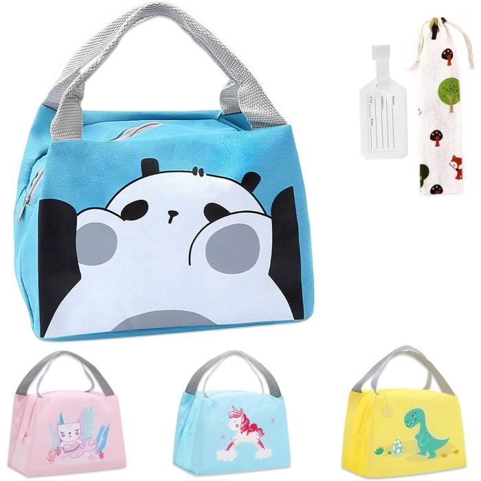Sac à Lunch Isotherme Roffatide 5.2L - Réutilisable Pour Travail, Pique-nique | Design Anime