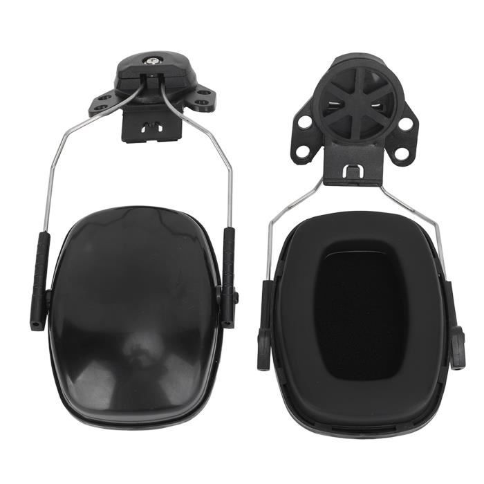 Cache-oreilles Attachable pour Réduction de Bruit et Protection Auditive en Casque Dur