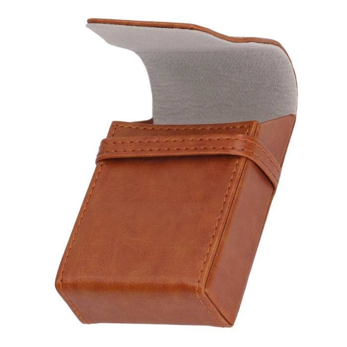 SEAFRONT Étui à Anches De Basson, Boîte En Cuir Noir Résistant à L