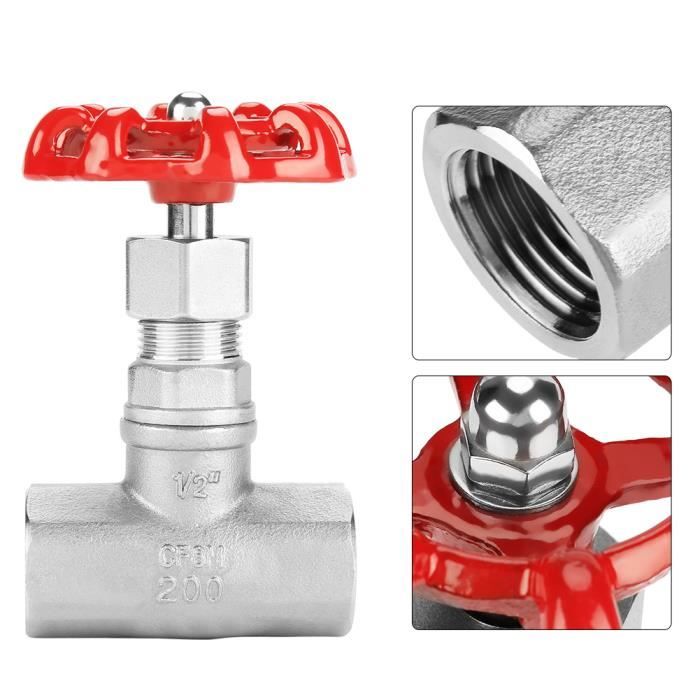 2 Vannes D'extension VR Pour évacuation - Tige Acier Inox/aluminium - Valve D'aération Pour Tuyaux