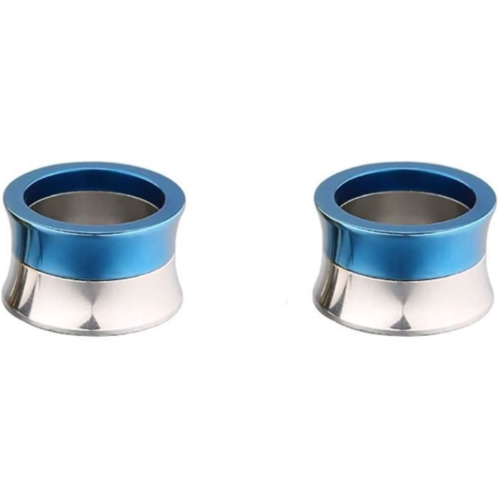 Tunnels D'oreille Tumundo Acier Inox - 1,6 Mm X 14 Mm - Dorés Strass - Neufs