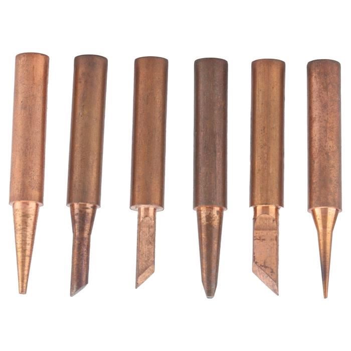 Set De Pointes à Souder AIMEKE Pour Inserts Filetés M2-M8 - Compatible Fer 936, Idéal Impresión 3D