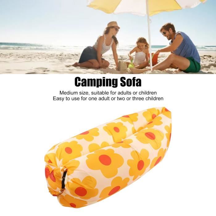 COSTWAY Canapé Gonflable Chaise Longue Gonflable Sofa Gonflable Pour