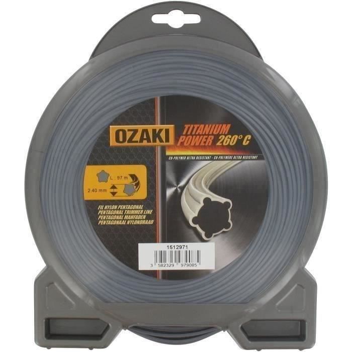 Coque fil OZAKI TITANIUM POWER 2,4mm x 97m