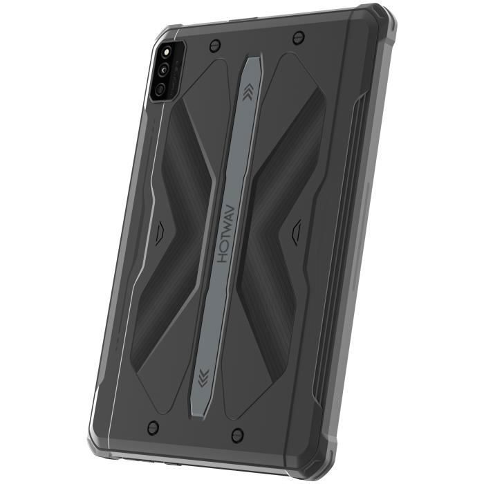 Téléphone Portable Incassable HOTWAV Cyber 9 Pro 8Go + 128Go Smartphone Antichoc Étanche 7500mAh Caméra Triple 48MP - Gris