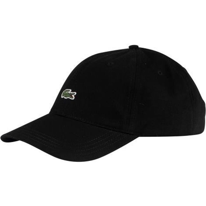 casquette lacoste noire