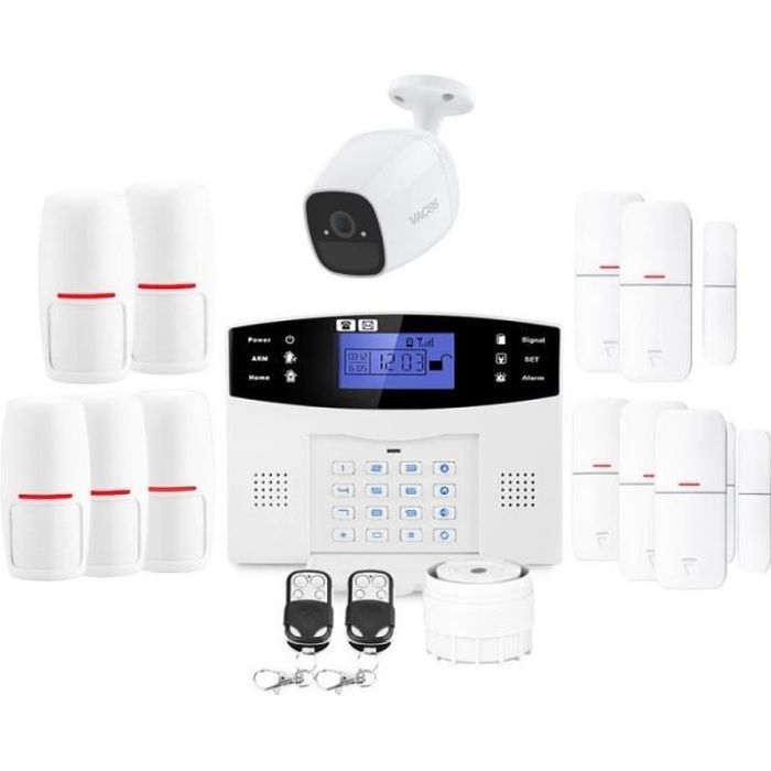 Somfy 1875259 - Système d'alarme sans fil connecté Home Alarm