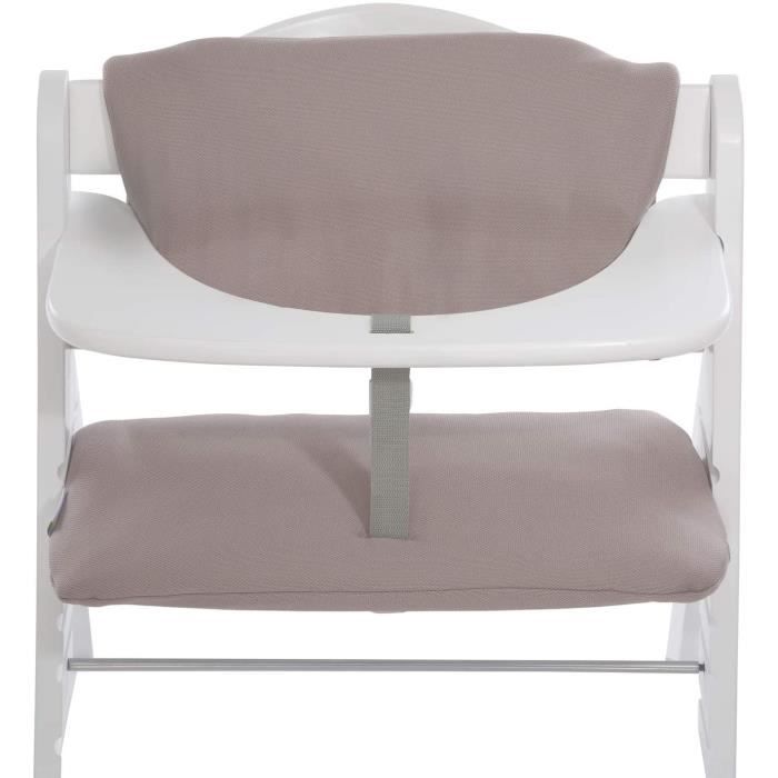 Housse D'assise Pour Chaise Haute Bébé - Cuir PU, Lavable, 83x40 Cm, Couleurs Assorties