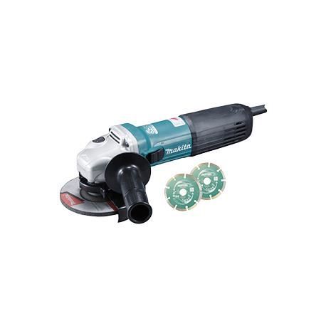 Meuleuse MAKITA GA5040CJD Ø125 mm + 2 disques DIAMAK - vue 5