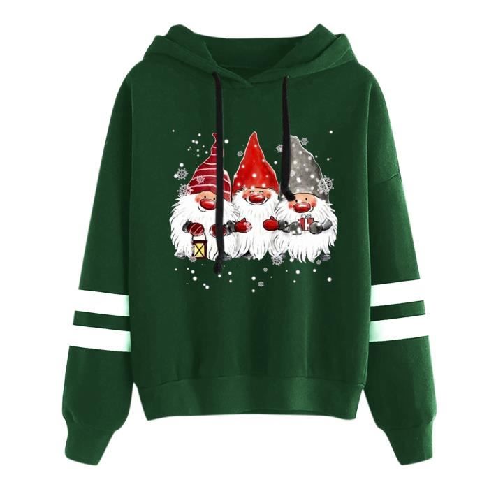 Pull noel top sapin