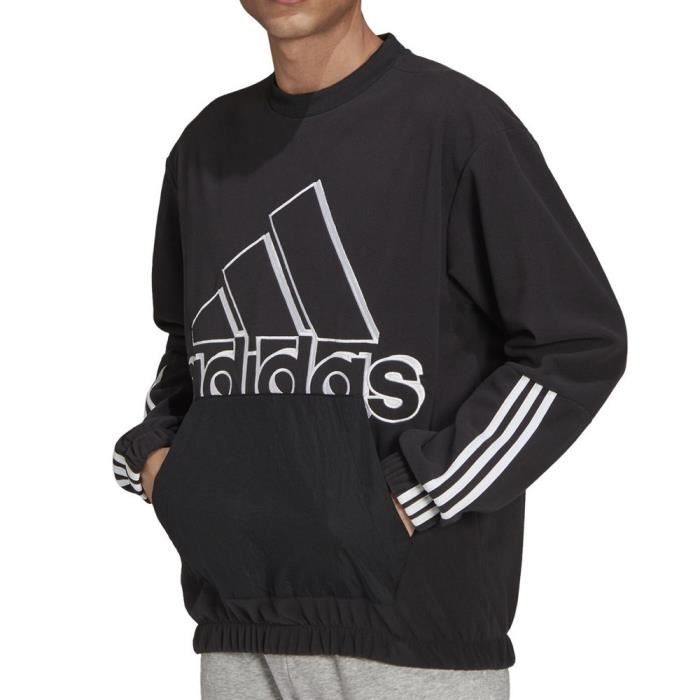 Sweat Homme Adidas Originals - Noir - Manches longues - Poches lat?�rales Black - Cdiscount Pr??t 