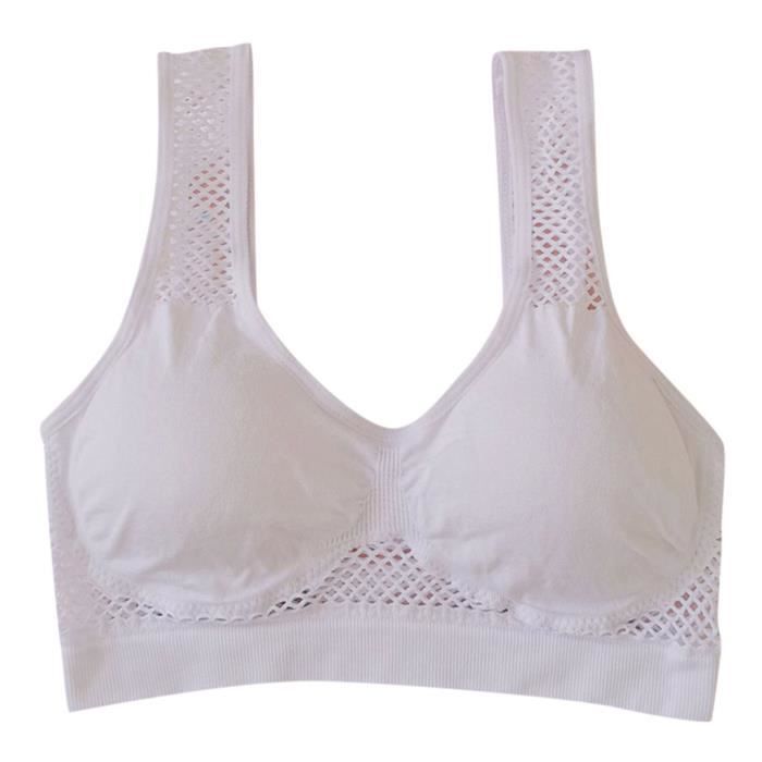 Soutien-gorge Sans Armature Confortable - Bralette Sport Yoga Avec Coussinets Amovibles Pour Femme