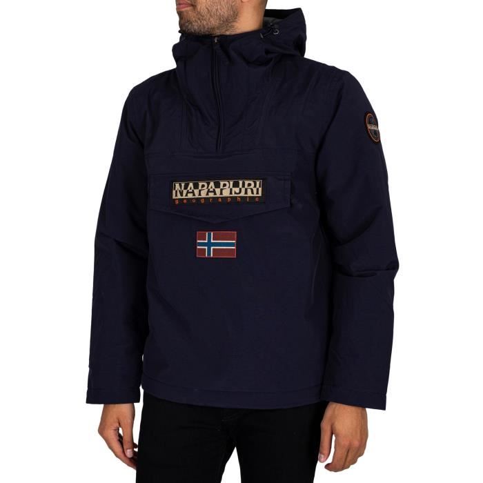 Napapijri Pour des hommes Anorak Rainforest Winter 3, Bleu