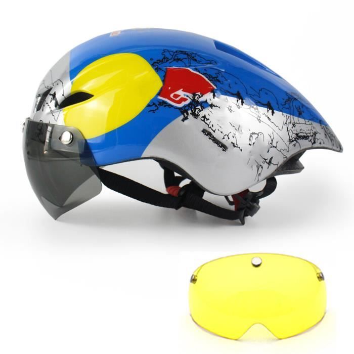 Casque De Vélo Aéro Triathlon – EPS+PC – Course Sur Route (Neuf)
