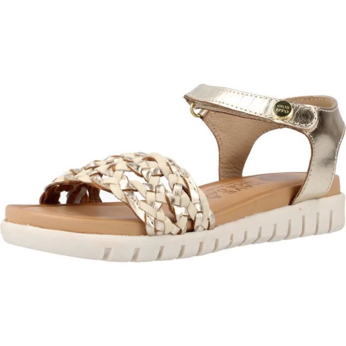 Sandale fille Gioseppo 136488 Jaune Semelle int. Gomme Semelle