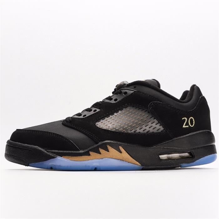 jordan 5 black and gold