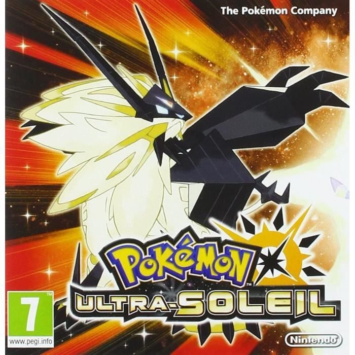  Pokemon Version Soleil Boite Metal Occ - 3DS