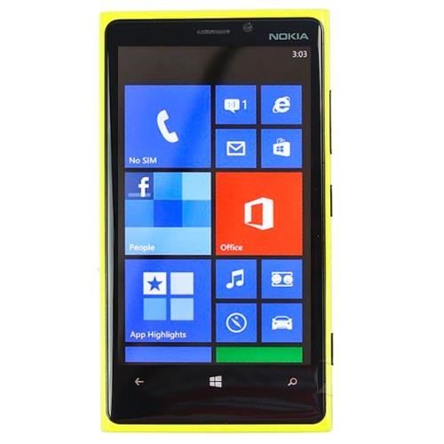 Nokia Lumia 920 Jaune + 2 Chargeurs Induction – Comme Neuf, Débloqué 4G