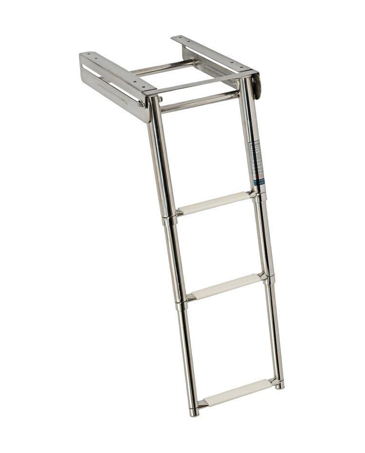 Echelle inox escamotable pour plate-forme 3 marches - Cdiscount Bricolage