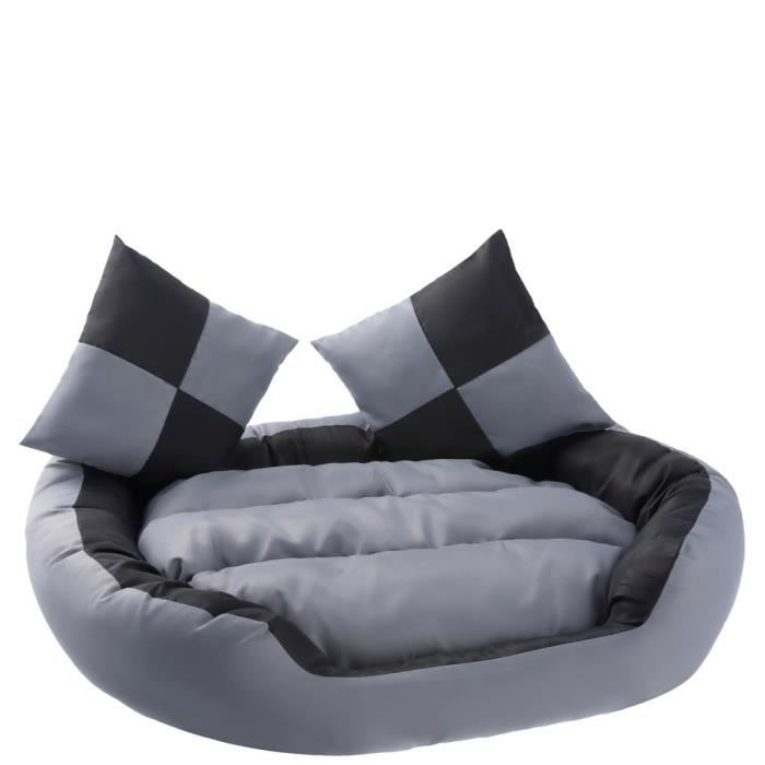 Meilleurs prix pour Lit pour chien réversible petstuff® - Gris/Noir - Taille S