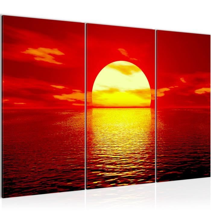 HYFBH Impression sur Toile Art Mural Peinture océan Plage Coucher de Soleil Photos peintures pour Salon Chambre décorations Propres à la Maison HYFBH Impression sur Toile Art Mural Peinture océan Plage Coucher de Soleil Photos peintures pour Salon Chambre décorations Propres à la Maison