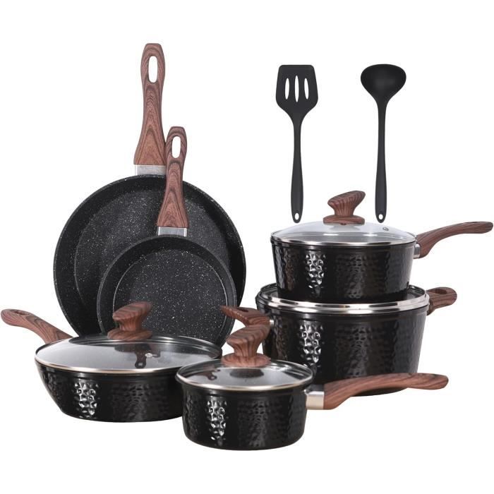 Cuisinière électrique Casserole de cuisson antiadhésive Poêle Vapeur