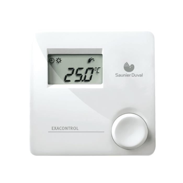 Thermostat d'ambiance Filaire Modulant Exacontrol E Saunier Duval