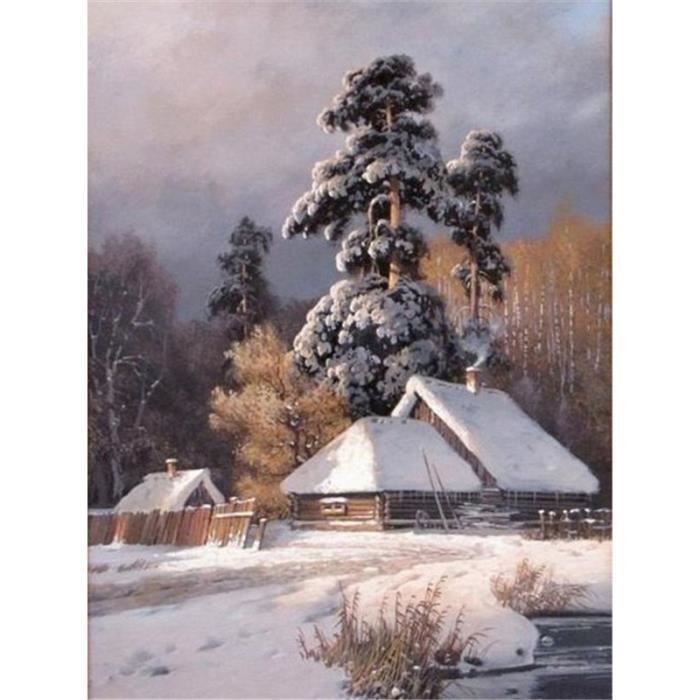 neige « Christian Guinet peintre de la couleur