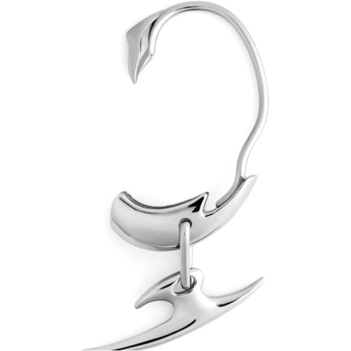 Boucle D'oreille TASAKI - Clip COMET PLUS - Argent Massif Et Perle - Modèle 1450 - Occasion