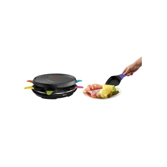 Raclette TEFAL RE310812 Colormania 8 coupelles - vue 3