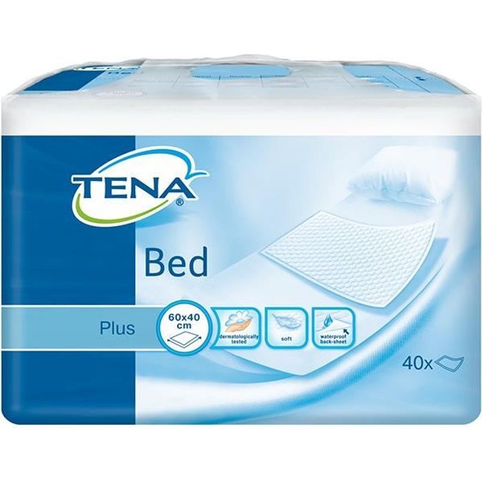 Tena Bed Plus Alèse 40x60cm 40 protections