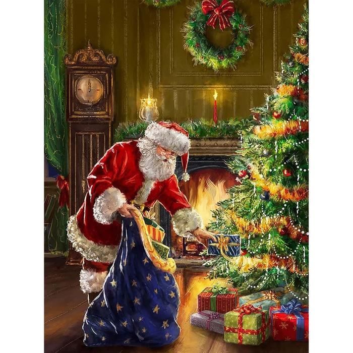 5D Kits De Diamond Painting Cheval Forêt, Diy Broderie Diamant Peinture