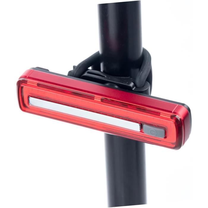 Feu Arrière Vélo Rechargeable USB - LED Imperméable, 3 Modes, Pour Sécurité Nocturne (Dimensions : 6,8 X 2,8 X 2,5 Cm)