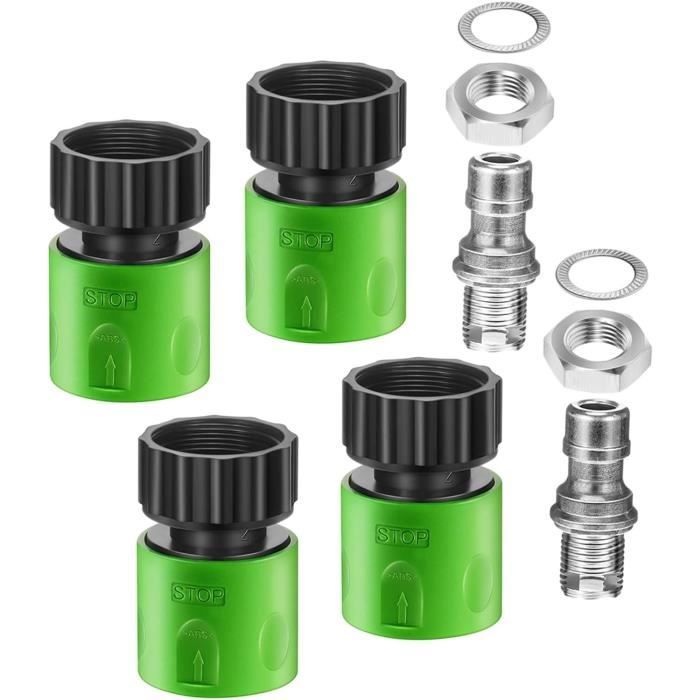 Kit Lavage Plateau Tondeuse Autoportée | Adaptateur Pour Tuyau D'arrosage | Buse En Acier + Connecteurs | Nettoyage Facile Du Carter - 6